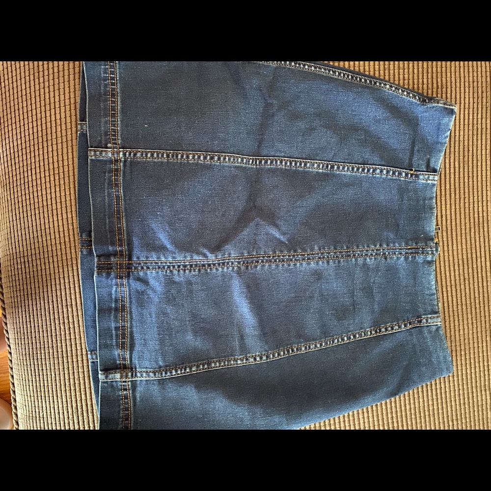 Free People Jean Modern Femme Skirt